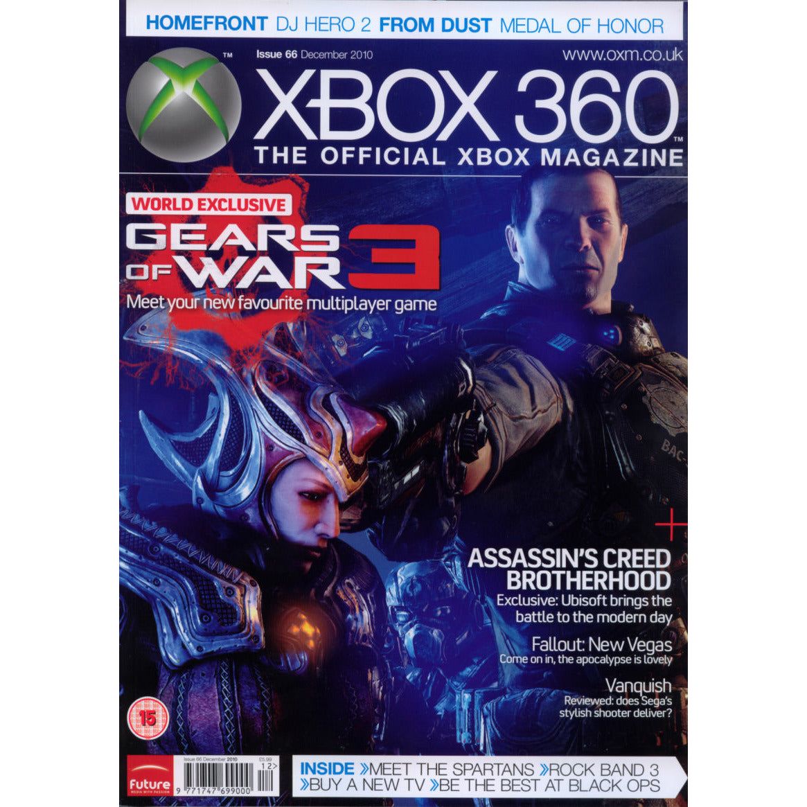 Magazine Xbox officiel - Gears of War 3 - Décembre 2010