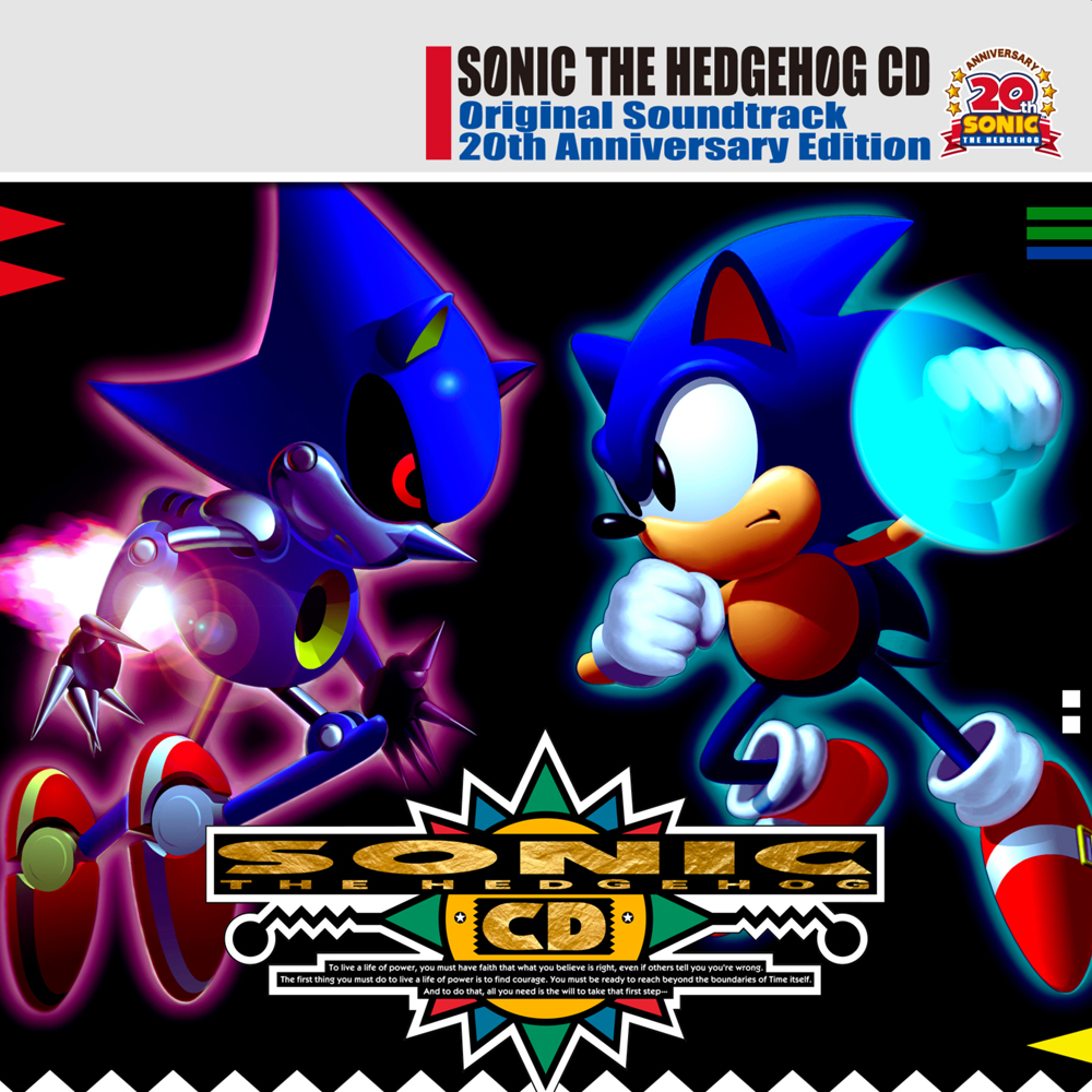 CD - Bande originale de Sonic the Hedgehog, édition 20e anniversaire