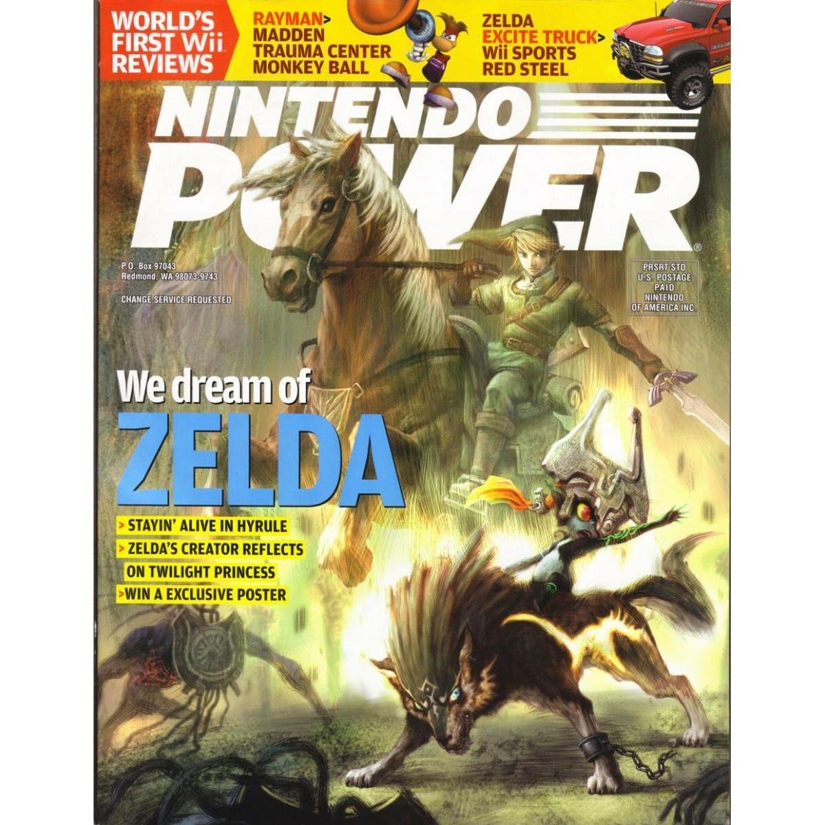 Nintendo Power Magazine (#211) - Complete and/or Good Condition
