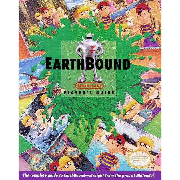 SNES - EarthBound Nintendo Player's Guide (Manual)