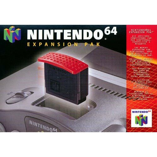 Pack d'extension Nintendo 64 (complet dans la boîte)