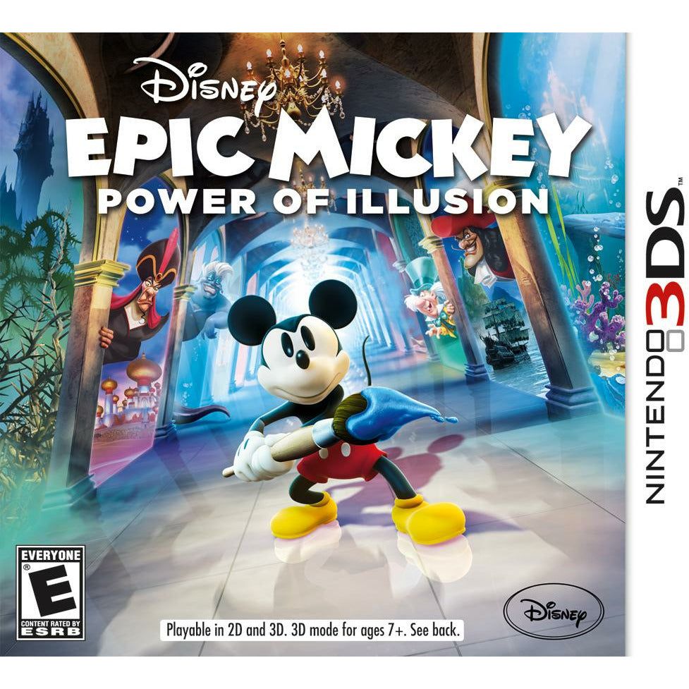 3DS - Disney Epic Mickey - Power of Illusion (In Case)