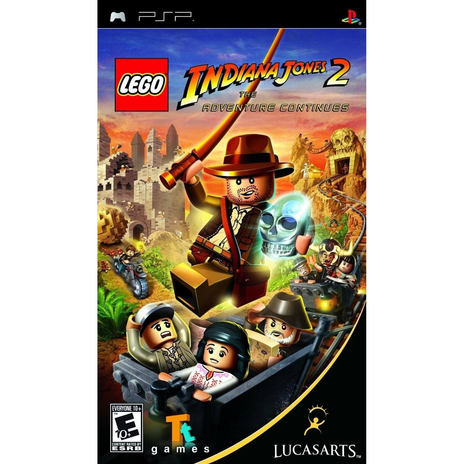 PSP - Lego Indiana Jones 2 - The Adventure Continues