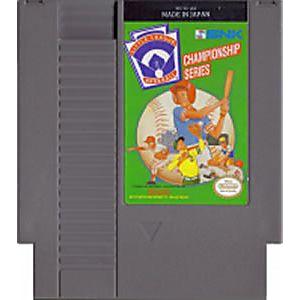 NES - Série de championnats de la Petite Ligue de Baseball (cartouche uniquement)