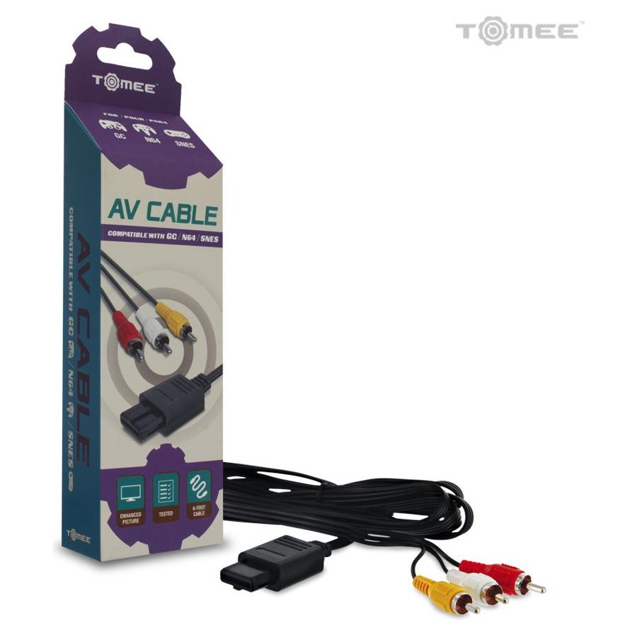 SNES / N64 / GC Audio Video Composite Cable