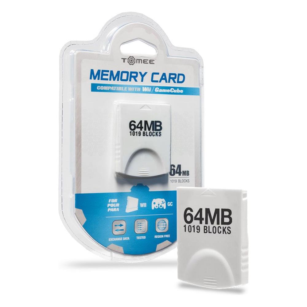 Cartes mémoire Gamecube / Wii