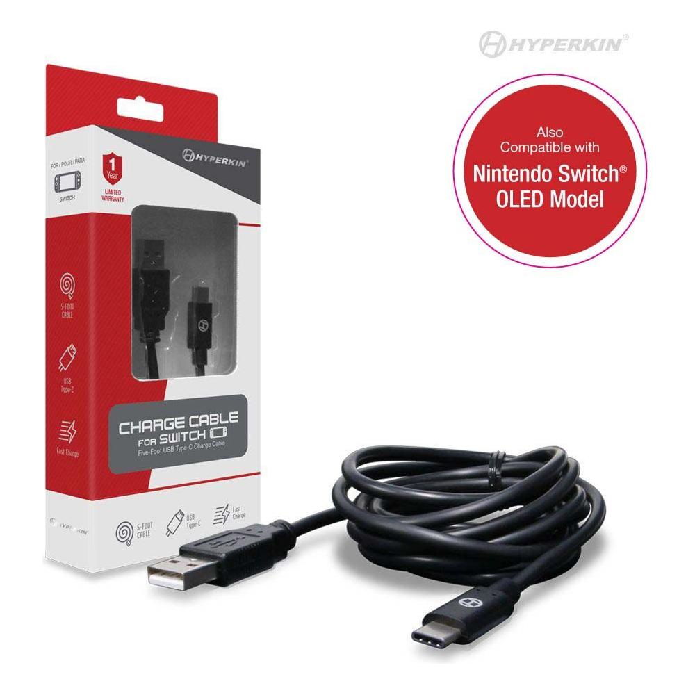 Nintendo Switch USB-C Charge Cable