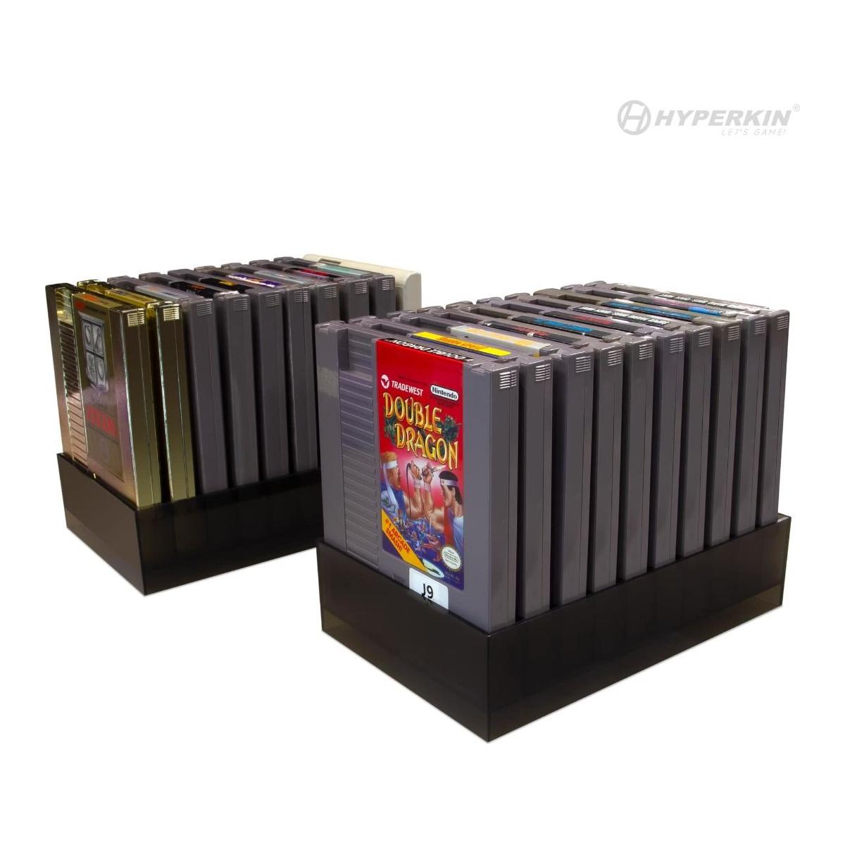 Support de rangement pour 10 cartouches NES (paquet de 2)