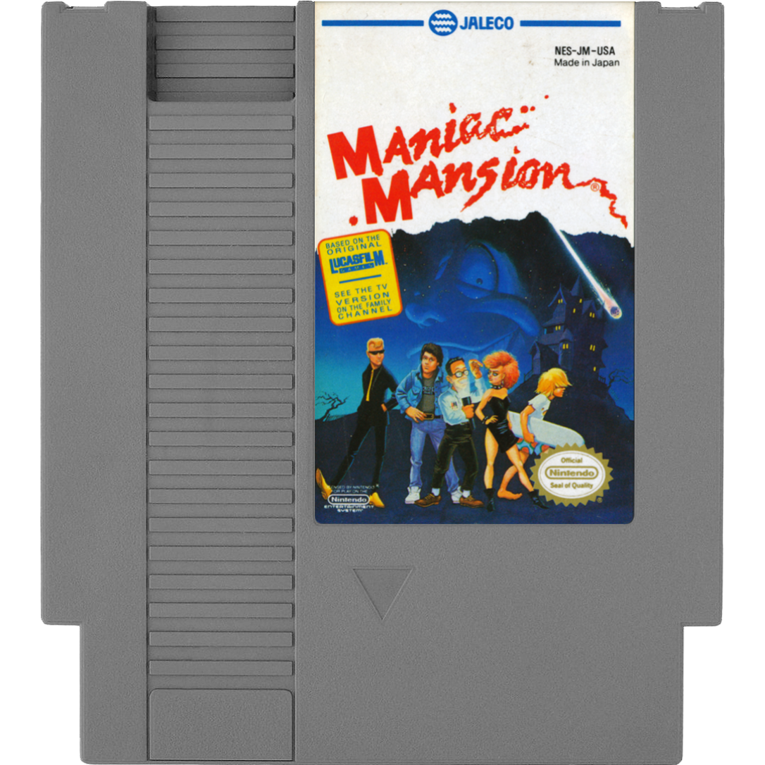 NES - Maniac Mansion (cartouche uniquement)