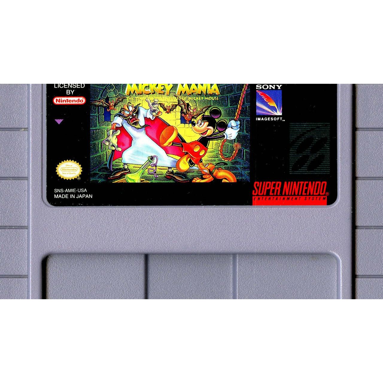 SNES - Mickey Mania The Timeless Adventures of Mickey Mouse (Cartridge Only)