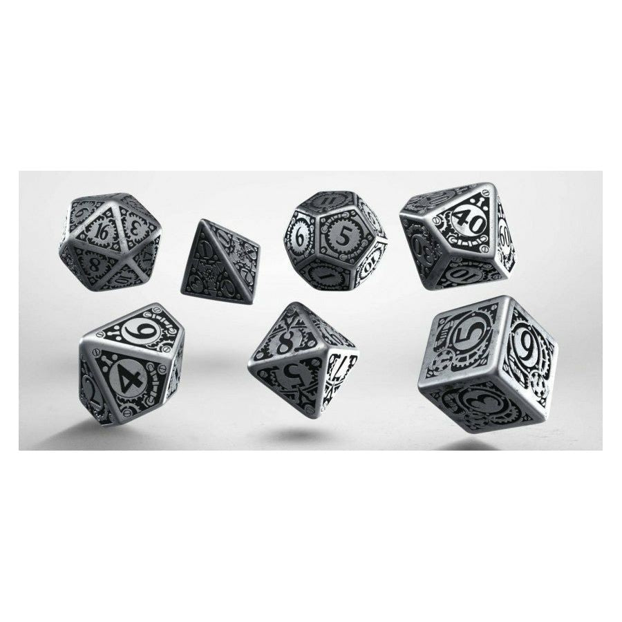 Dice - 7 Piece Metal Steampunk Dice