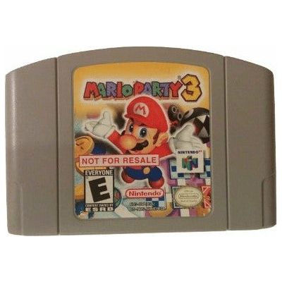 N64 - Mario Party 3 (pas pour la revente) (cartouche uniquement)