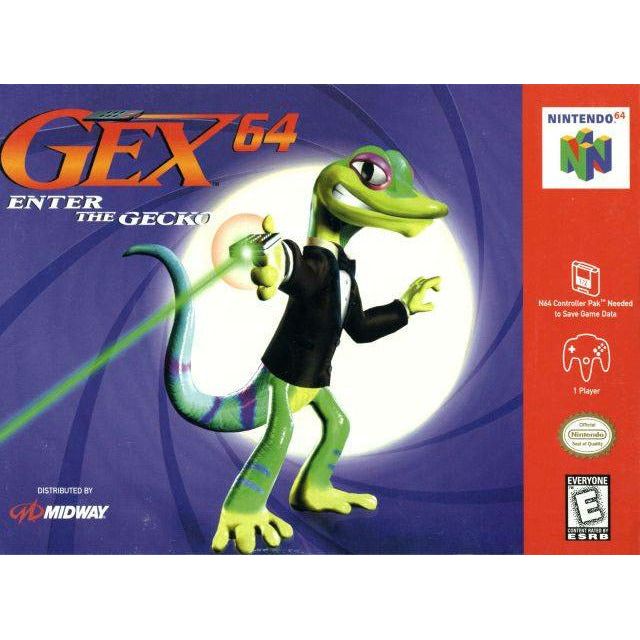 N64 - Gex 64 Enter The Gecko (Complete in Box)