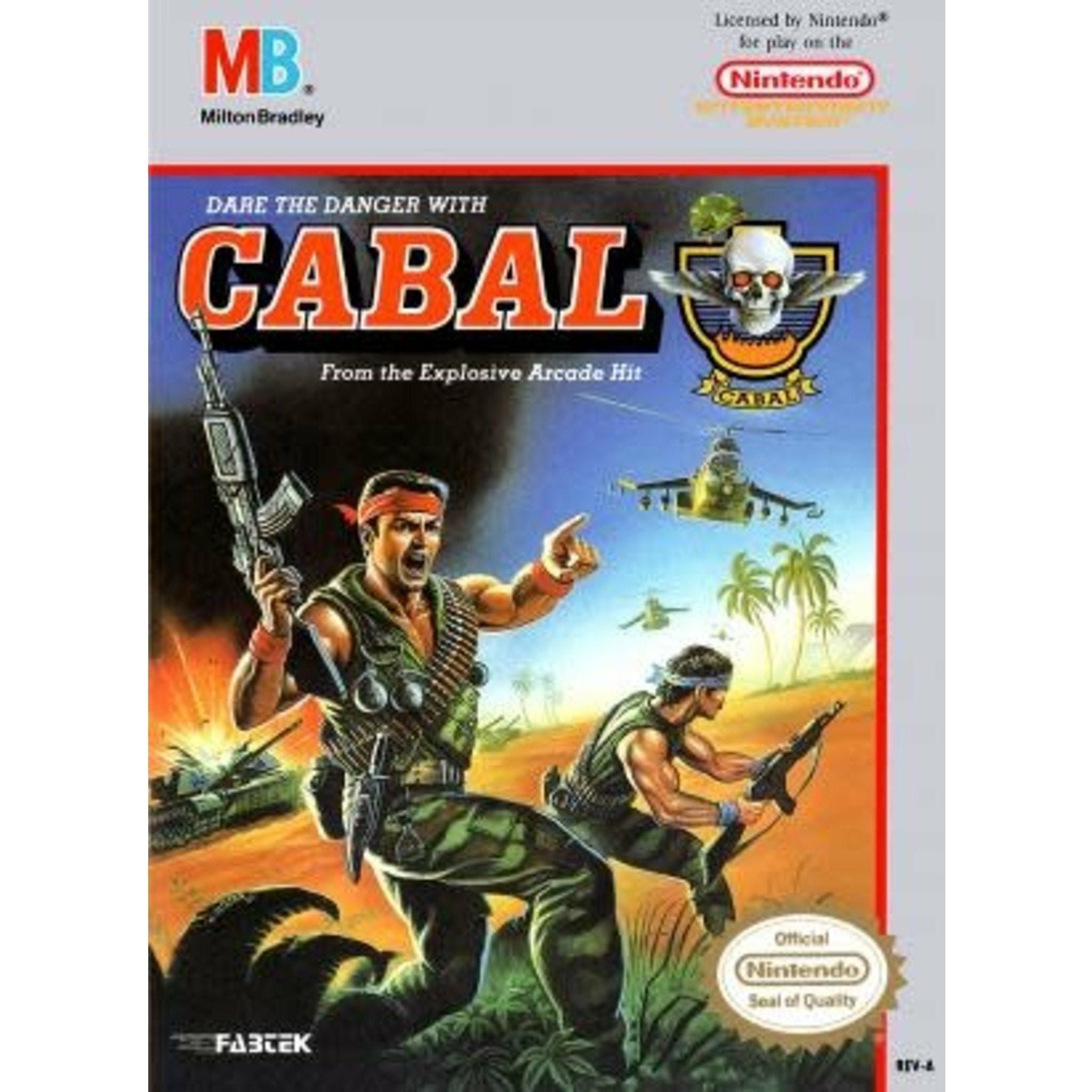 NES - Cabal (Complete In Box)