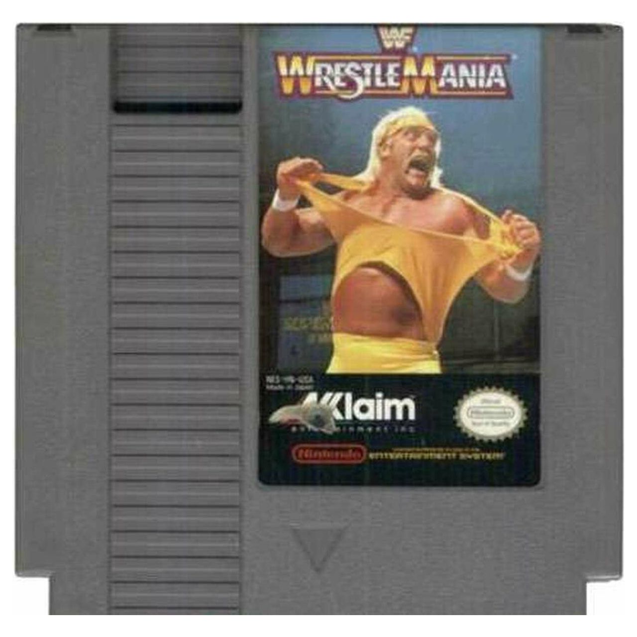 NES - WWF Wrestlemania (cartouche uniquement)