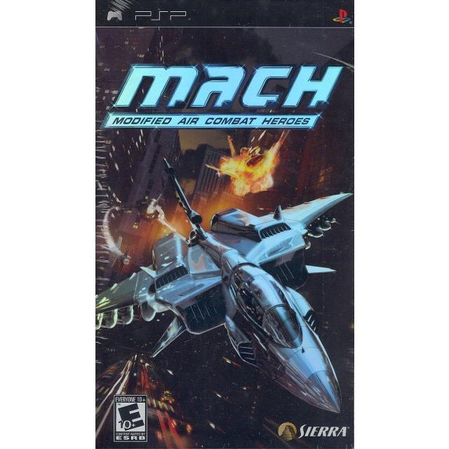 PSP - MACH Modified Air Combat Heroes (Couverture imprimée)