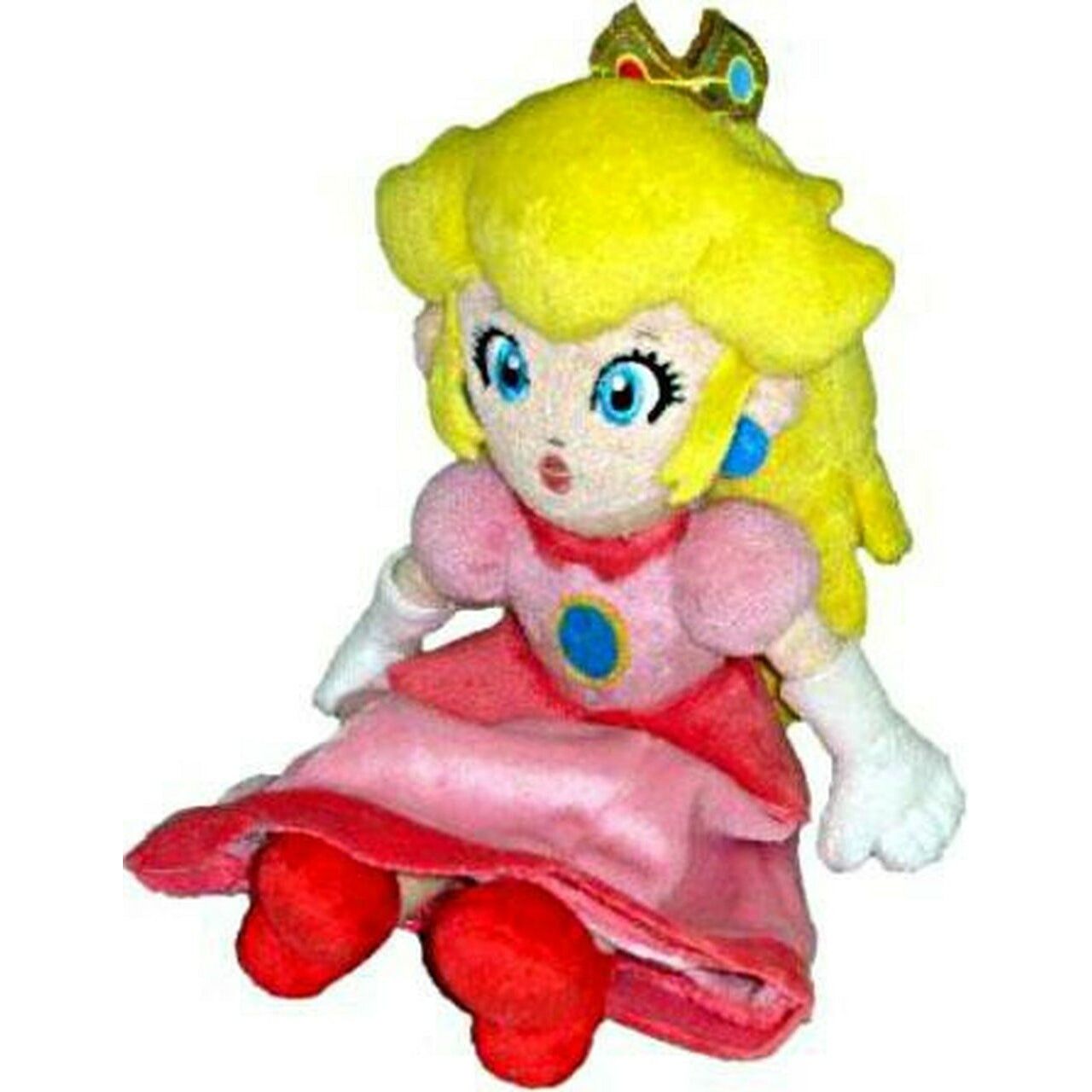 Peluche - Mario Brothers Princesse Peach 8 pouces
