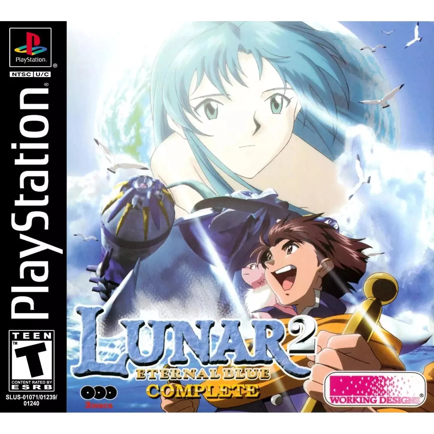 PS1 - Lunar 2 Eternal Blue Complete (No Promo Pieces)