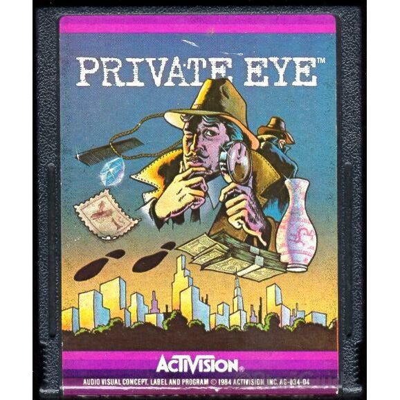 Atari 2600 - Private Eye (Cartridge Only)