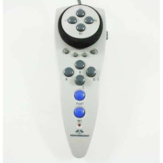 Performance Mega Racer Controller Translucent Performance Ultra Racer for the PlayStation