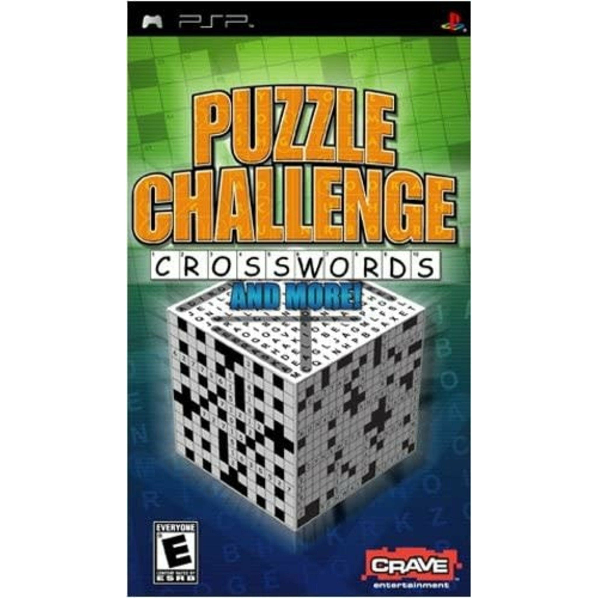 PSP - Puzzle Challenge Crosswords And More (In Case)