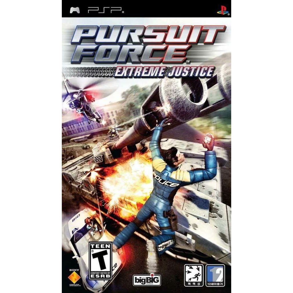 PSP - Pursuit Force - Extreme Justice (In Case)