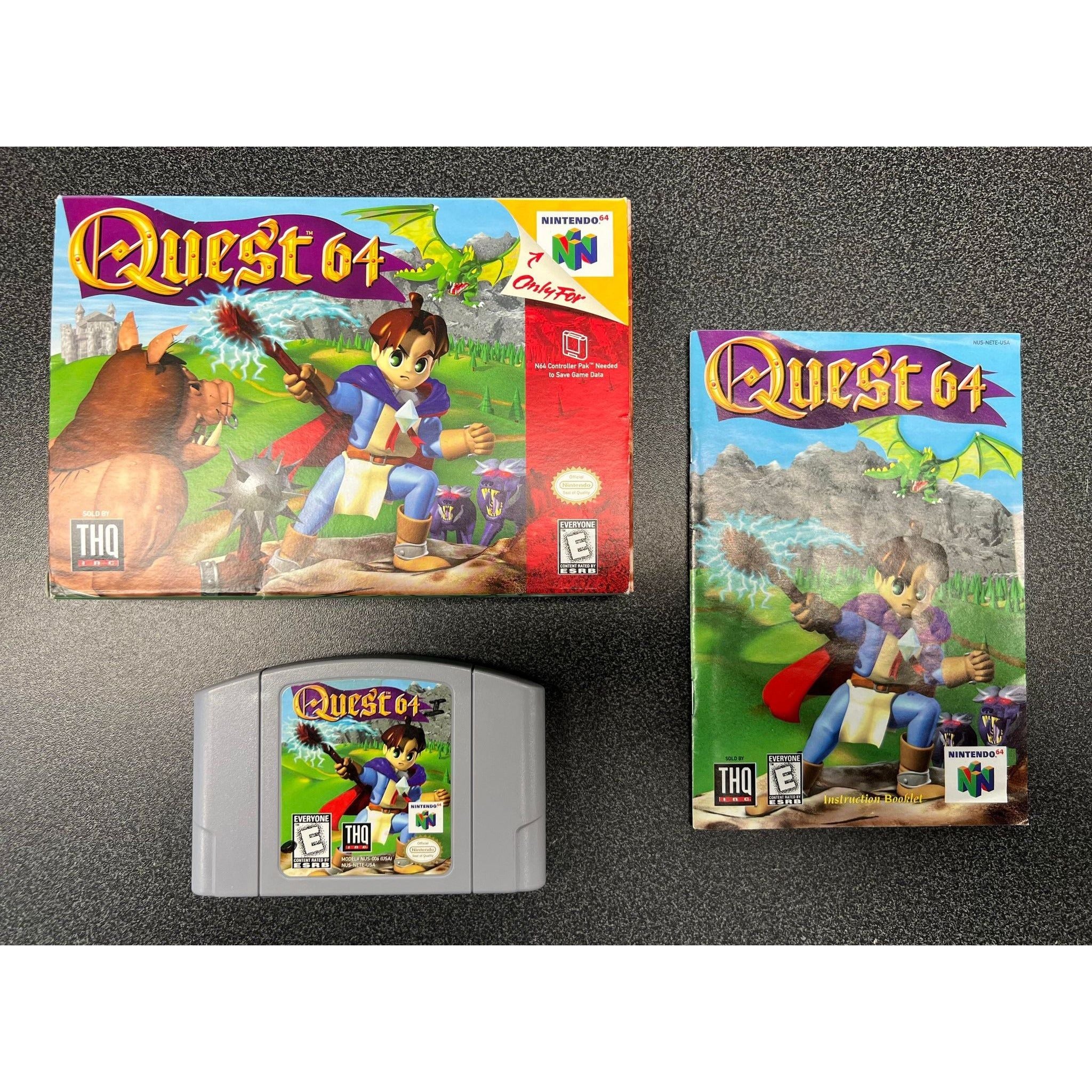 N64 - Quest 64 (Complete in Box)