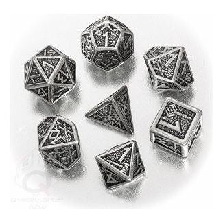 Dice - 7 Piece Metal Dwarven Dice