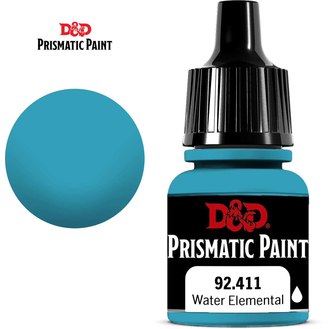 Peinture prismatique D&amp;D - Élémentaire d'eau