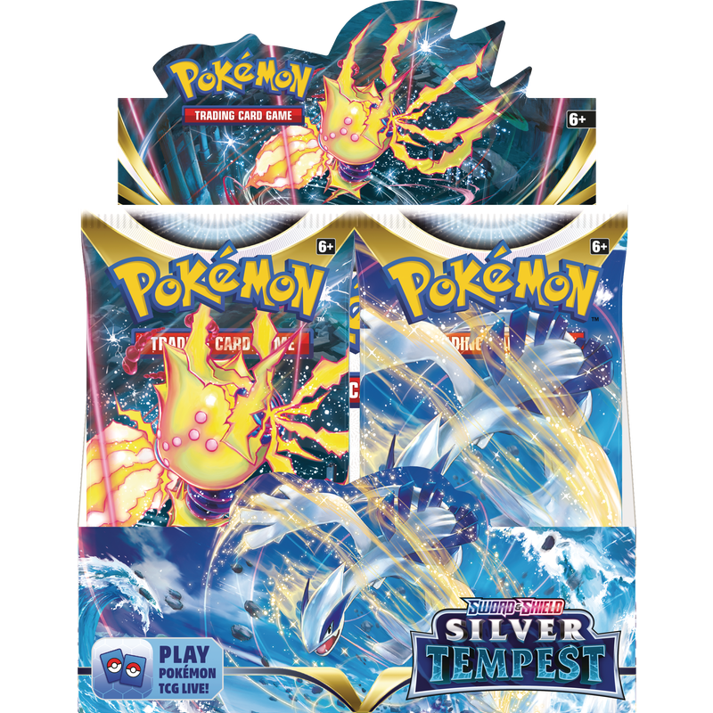 Pokemon - Sword & Shield Silver Tempest Booster Box
