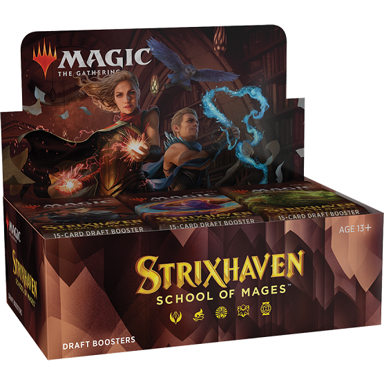 MTG - Strixhaven School of Mages Sealed Draft Booster Box (36 Booster Packs)