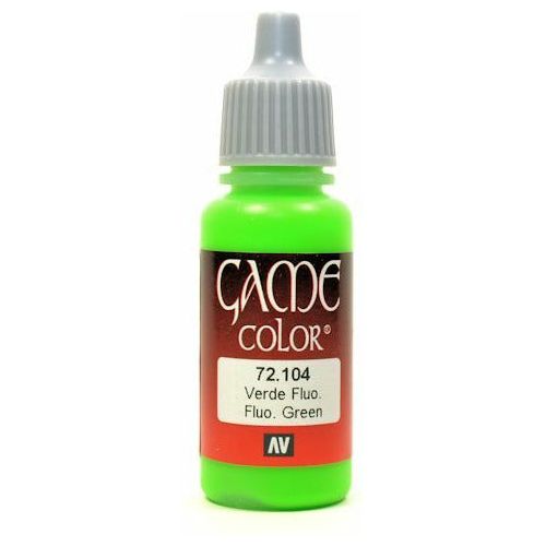 Game Color Paint - Fluorescent Green