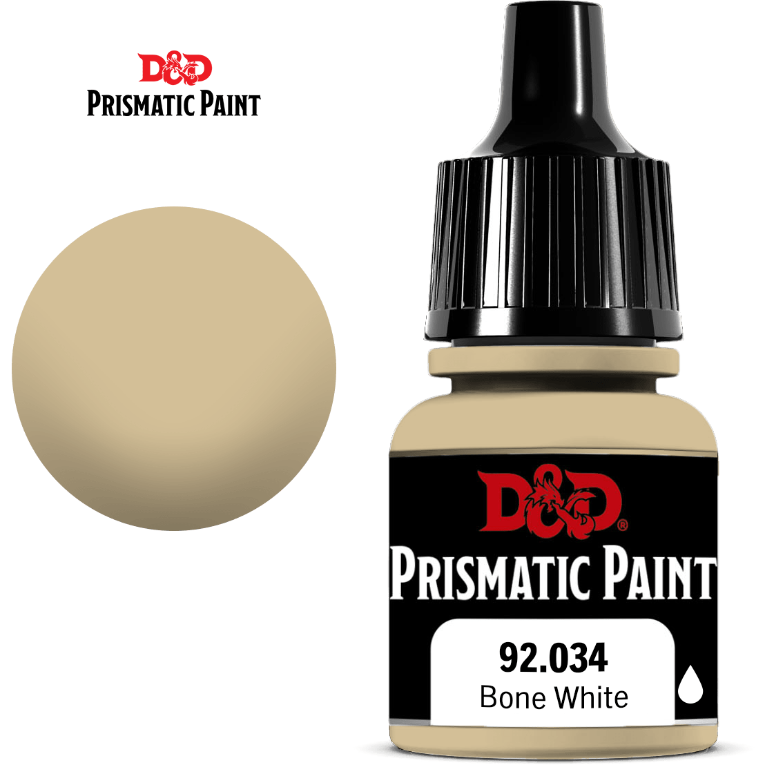 Peinture prismatique D&amp;D - Blanc os