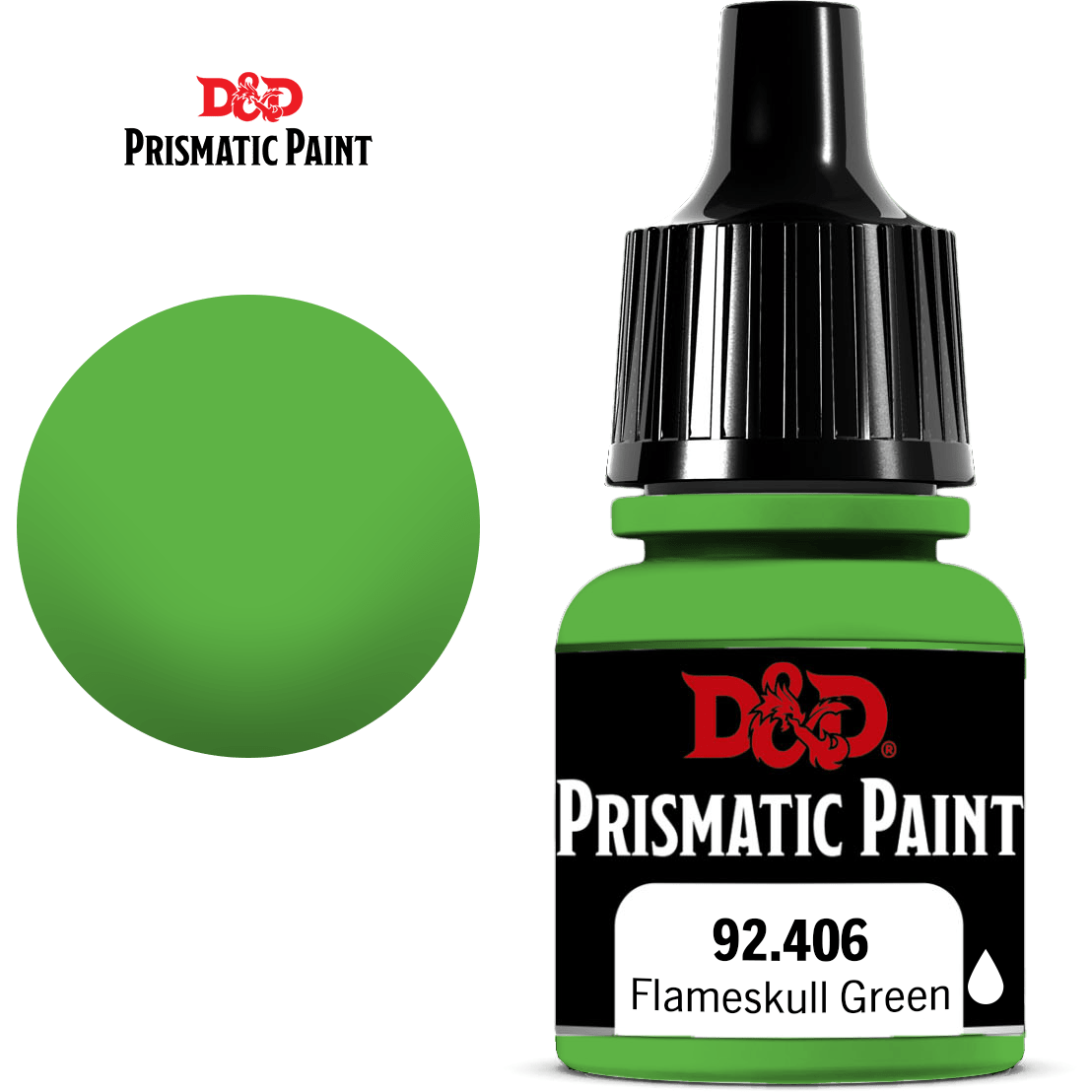 D&D Prismatic Paint - Flameskull Green