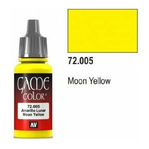 Game Color Paint - Moon Yellow
