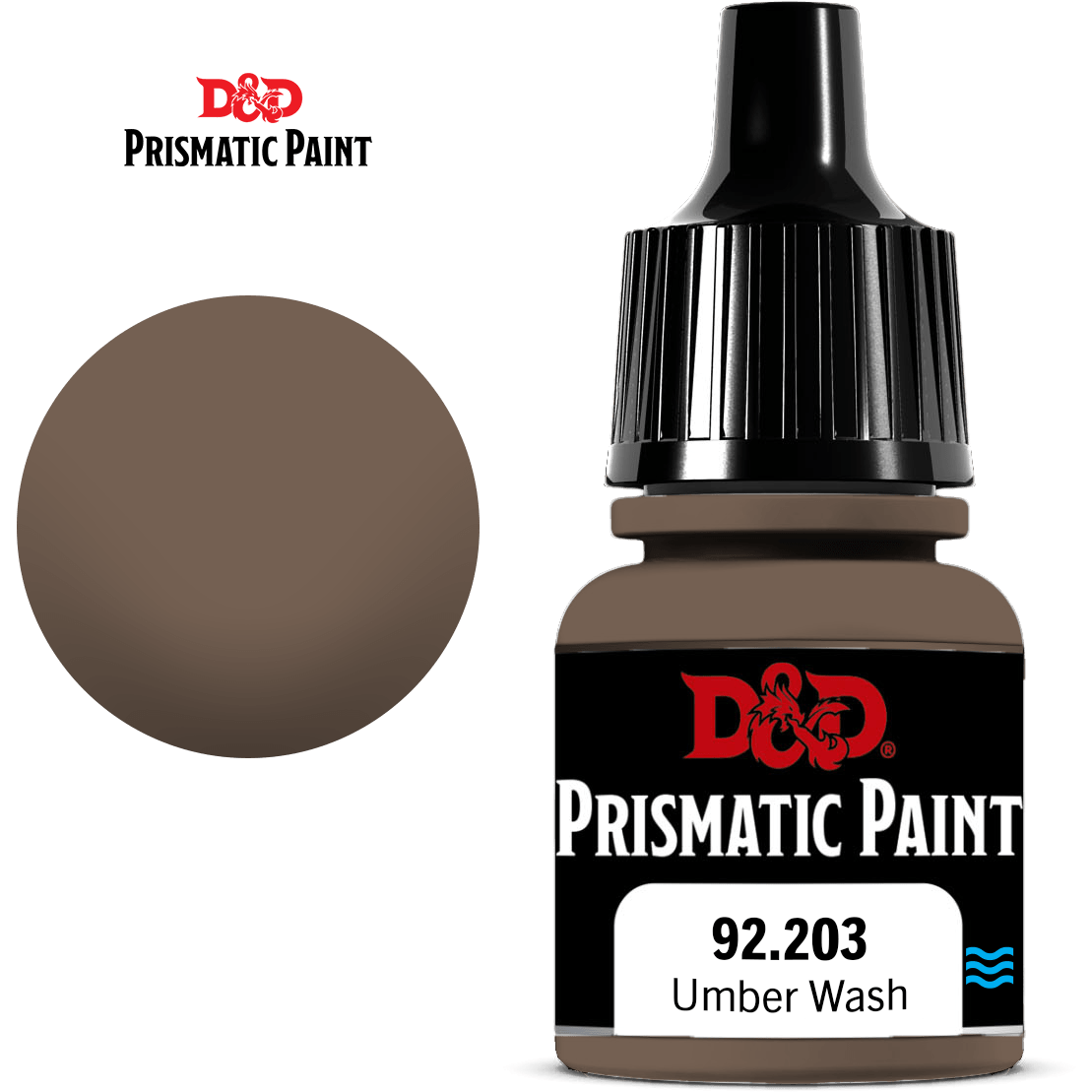 Peinture prismatique D&amp;D - Umber Wash