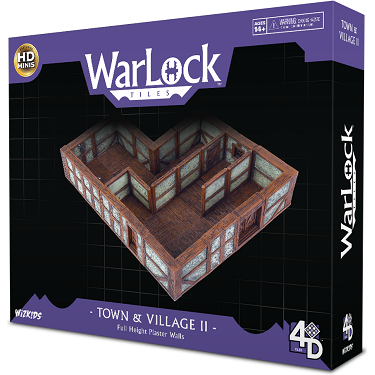 D&amp;D - Warlock Tiles II - Murs en plâtre