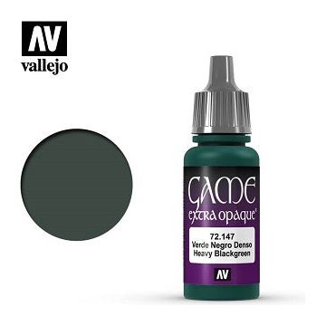 Game Color Extra Opaque Paint - Heavy Black Green