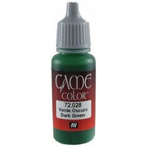 Game Color Paint - Dark Green