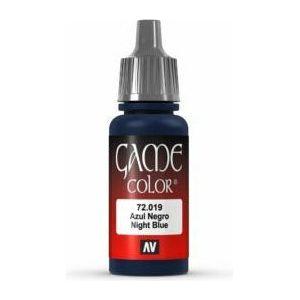 Game Color Paint - Night Blue
