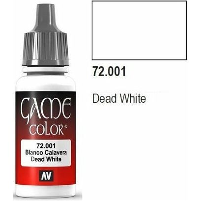Peinture de couleur de jeu - Blanc mort