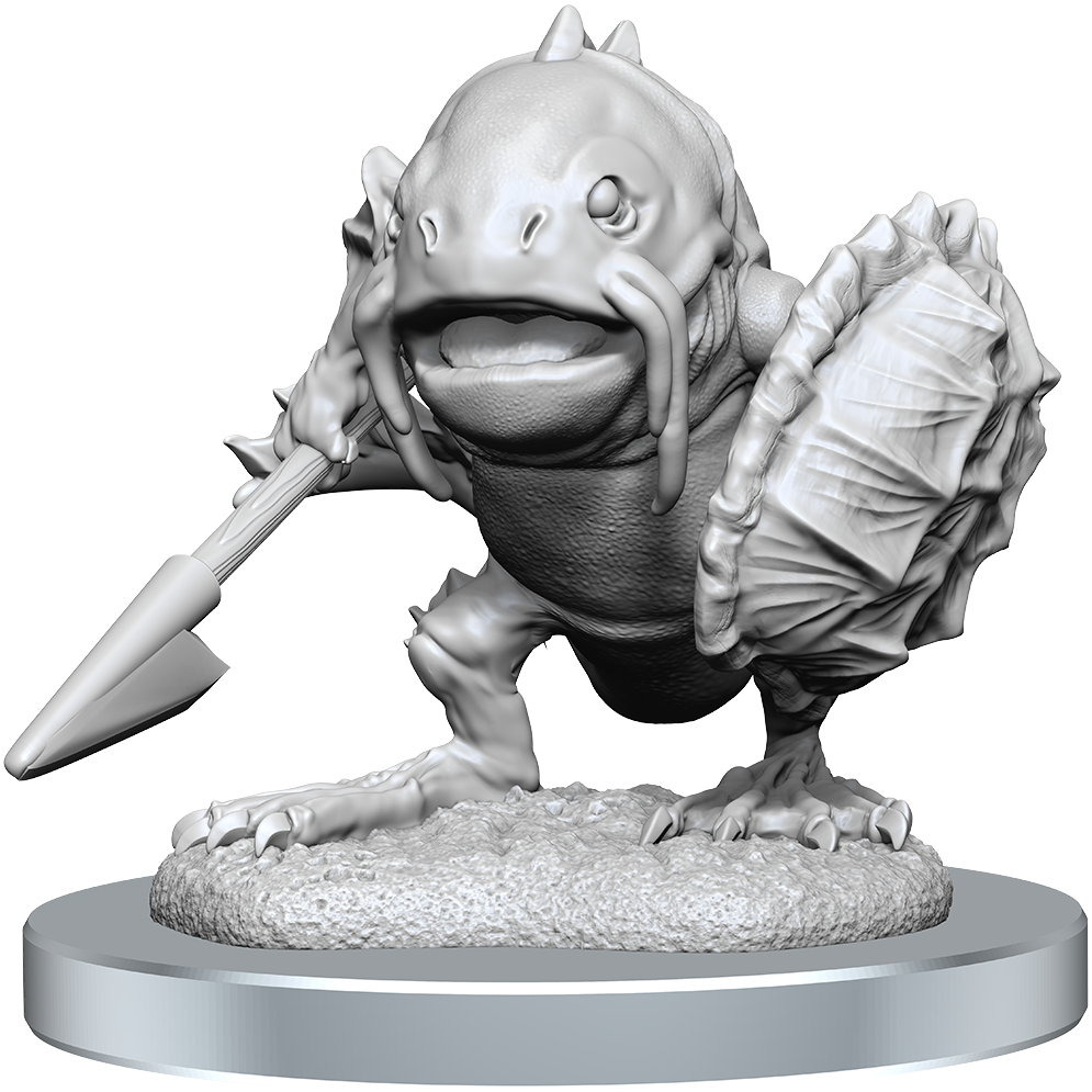 D&amp;D - Minis - Nolzurs Marvelous Miniatures - Locathah et Seal