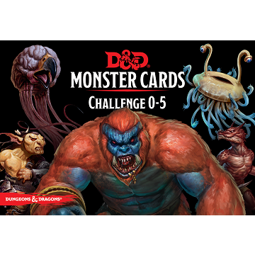 D&D - Monster Cards - Challenge 0-5