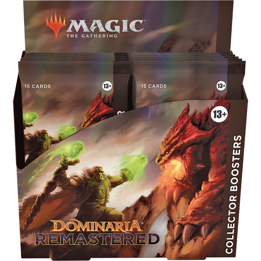 MTG - Dominaria Remastered Sealed Collector Booster Box (12 Packs)
