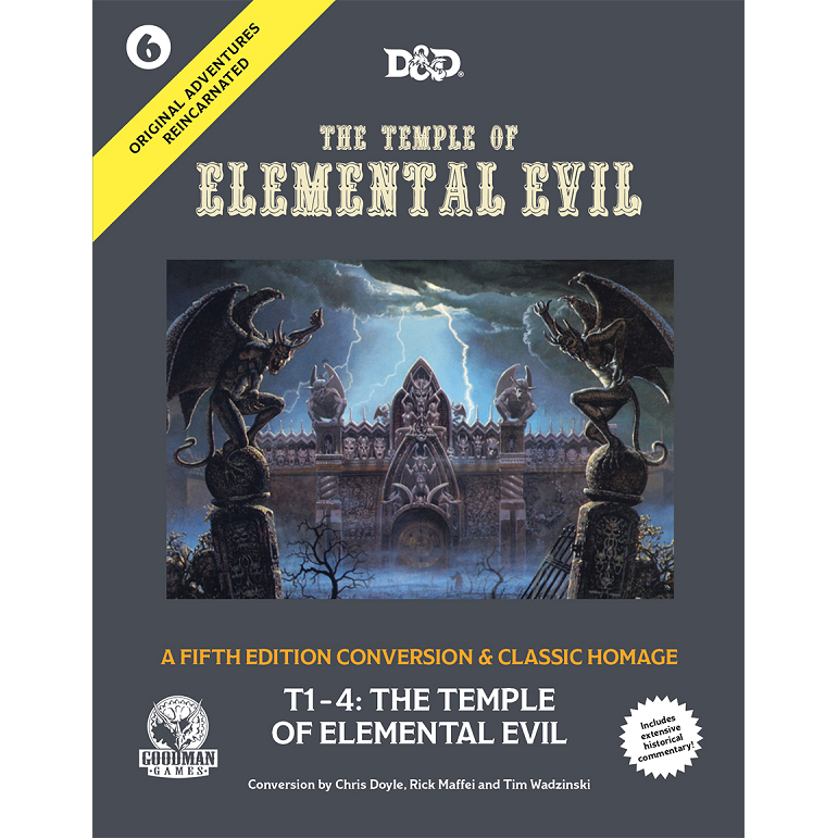 D&D - Original Adventures Reincarnated #6 - Temple of Elemental Evil