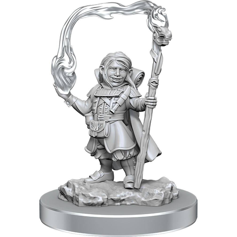 D&amp;D - Minis - Nolzur Marvelous Miniatures - Magicien Halfling