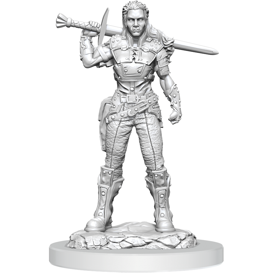 D&amp;D - Minis - Nolzurs Marvelous Miniatures - Combattante Orc