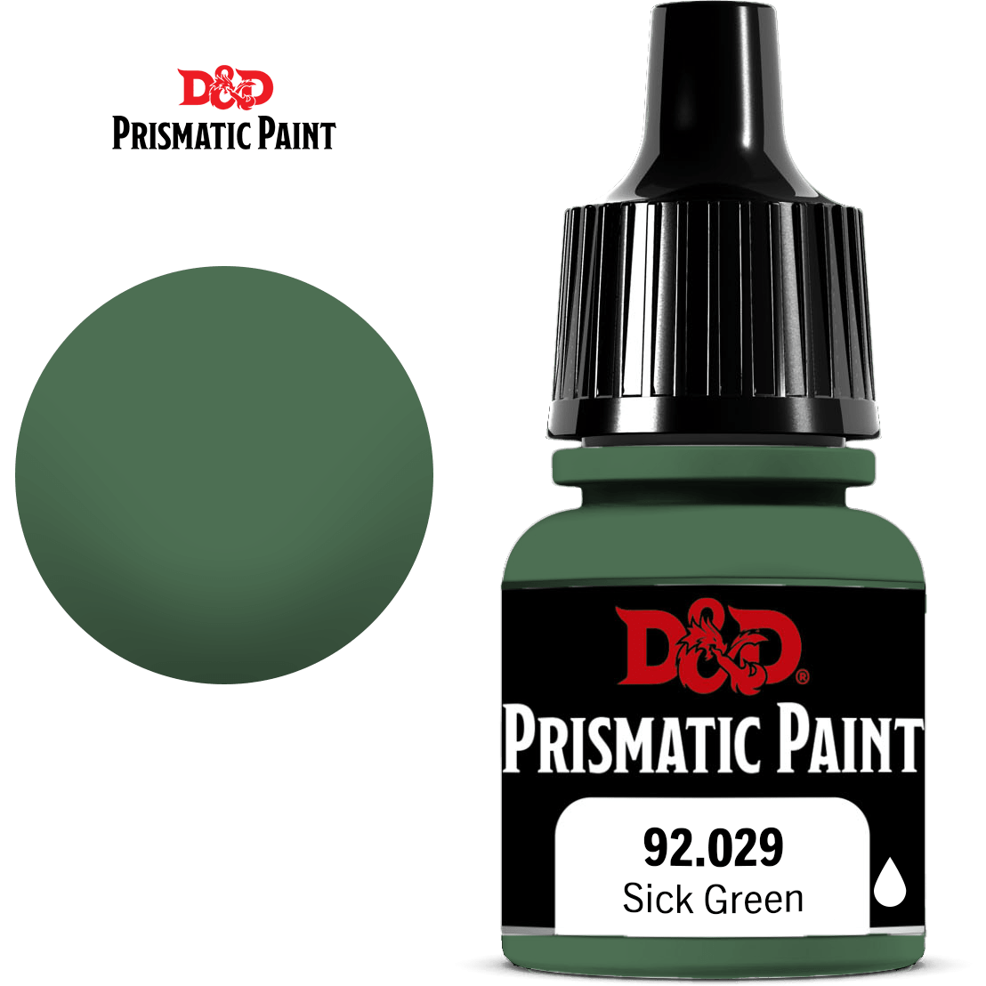 Peinture prismatique D&amp;D - Vert malade