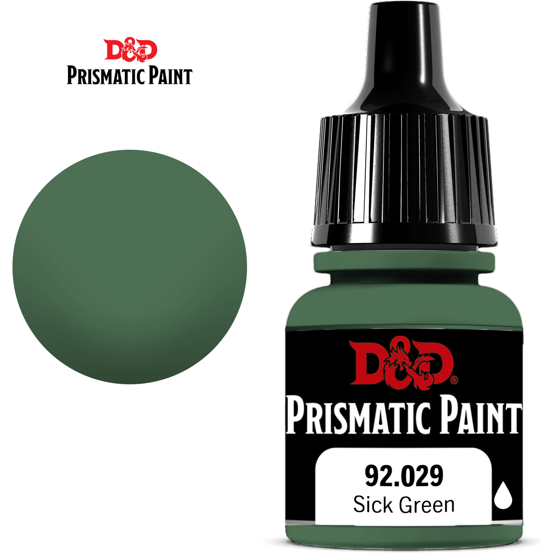 D&D Prismatic Paint - Sick Green