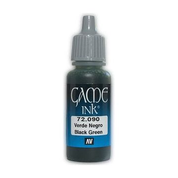 Game Color Ink Paint - Black Green